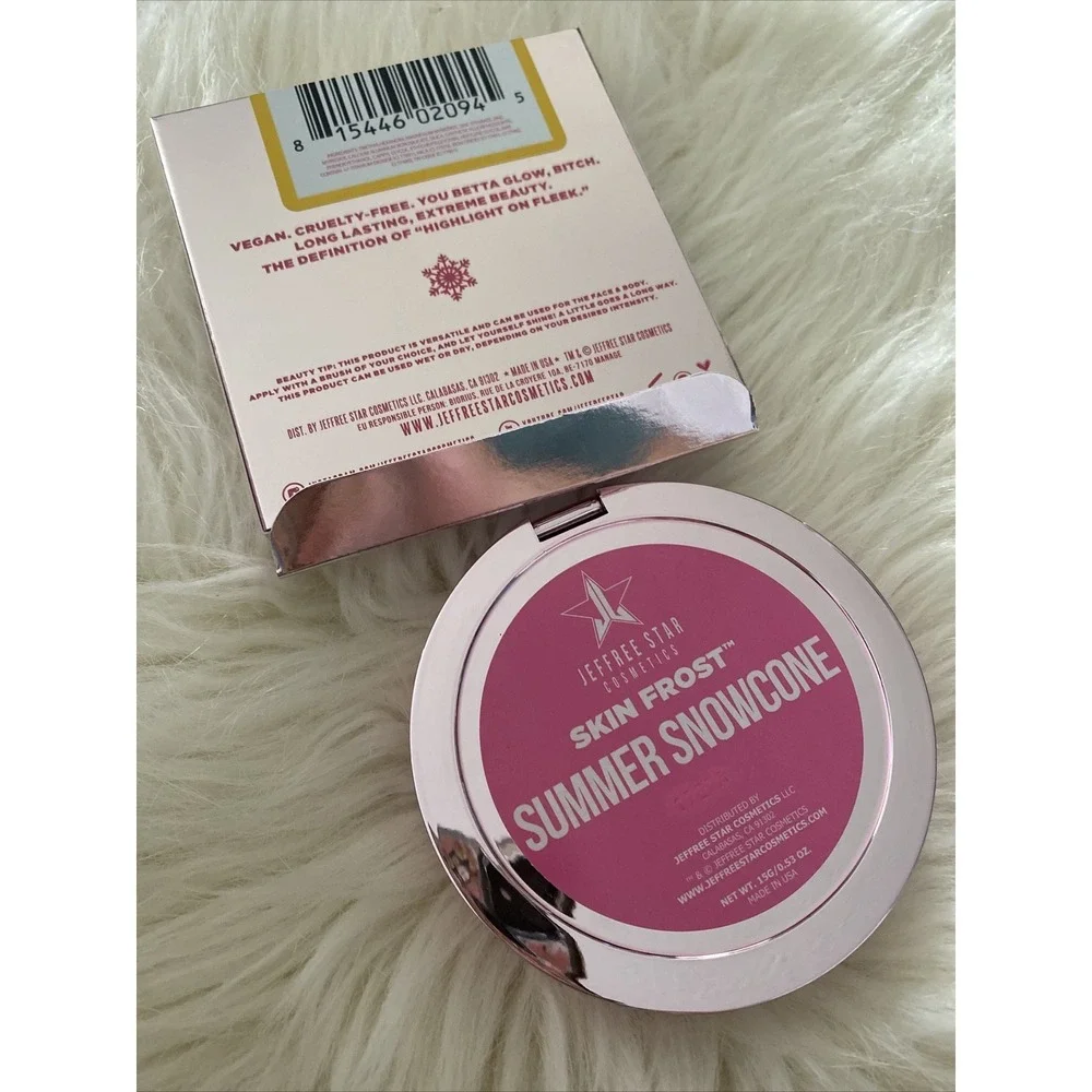 Jeffree Star Skin Frost Palette Summer  Snowcone Read Description‎